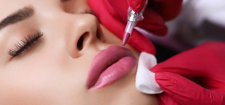 Lippen Permanent Make-up Augsburg